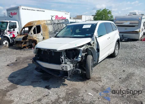 2016 Toyota Highlander Le V6 from USA, damaged, VIN 5TDBKRFH1GS269457